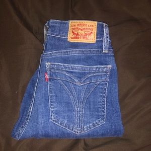 LEVIS high rise skinny jeans